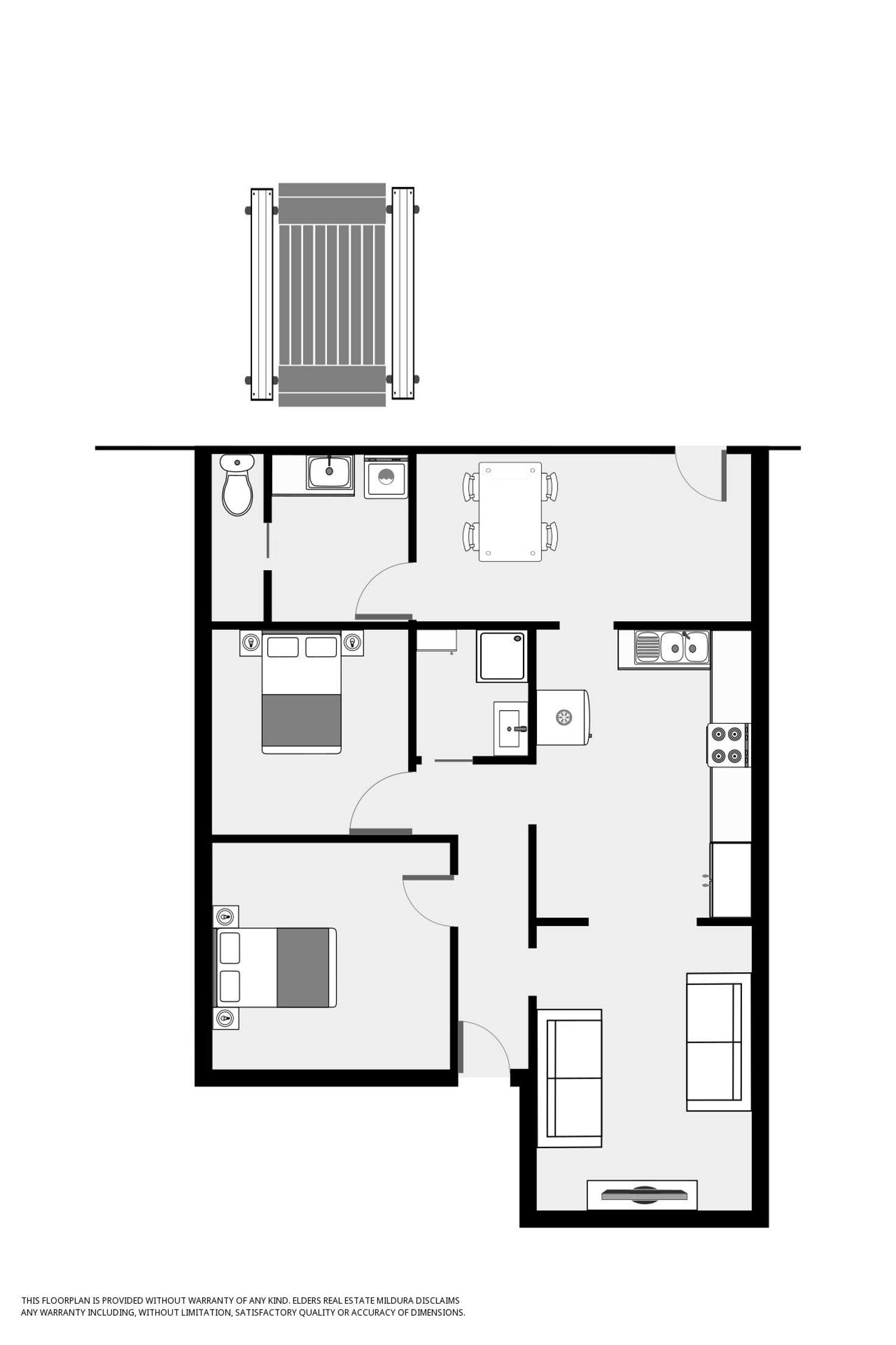 Floorplan of Homely house listing, 70 Drovers Drive, Gol Gol NSW 2738