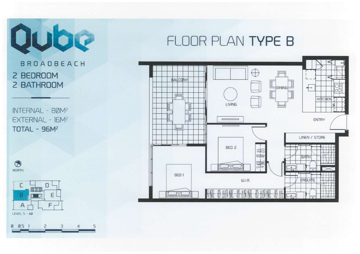 Floorplan of Homely unit listing, 74/31 Queensland Avenue, Broadbeach QLD 4218