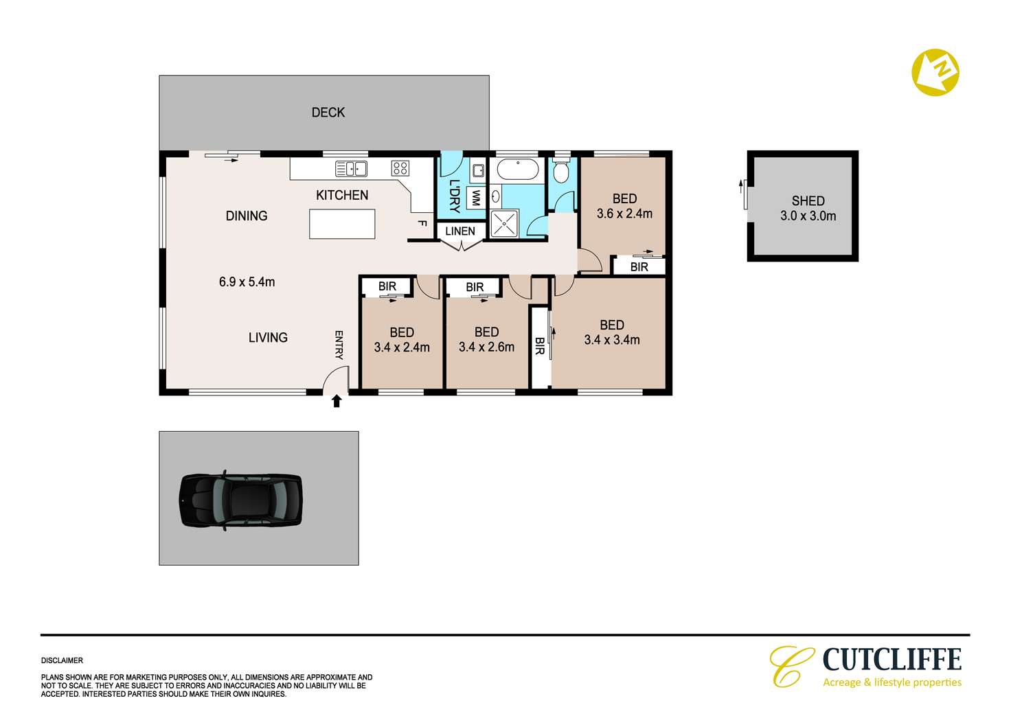 Floorplan of Homely house listing, 7 Burrowes Groves, Dean Park NSW 2761