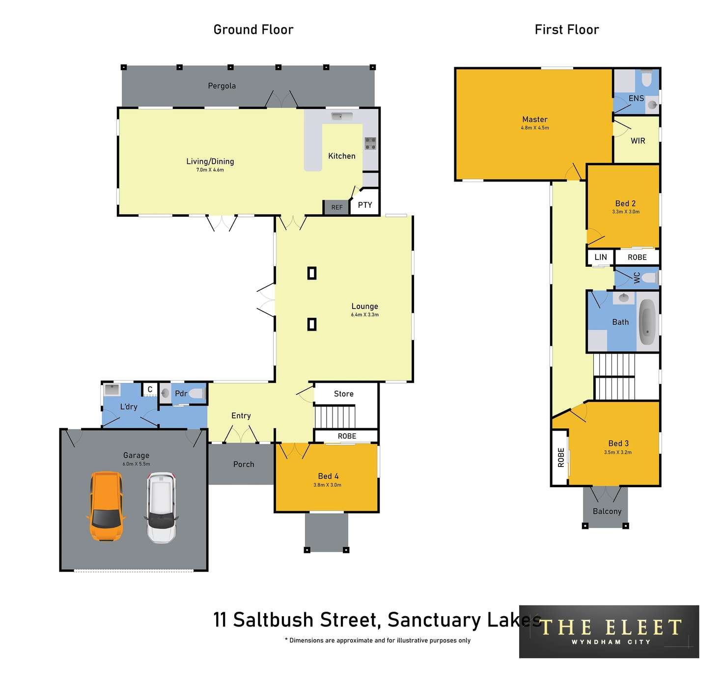 Floorplan of Homely house listing, 11 Saltbush Street, Sanctuary Lakes VIC 3030