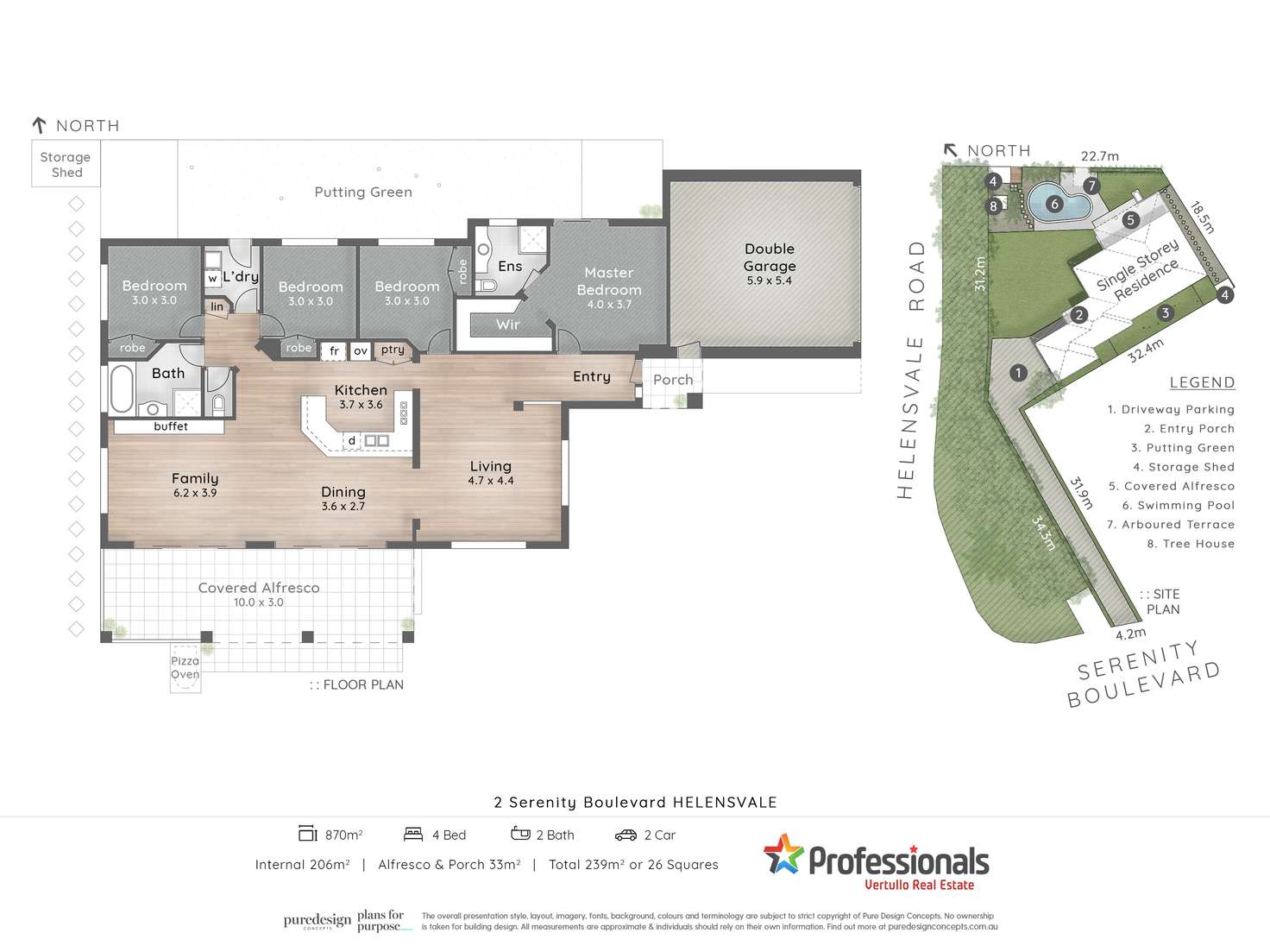 Floorplan of Homely house listing, 2 Serenity Boulevard, Helensvale QLD 4212