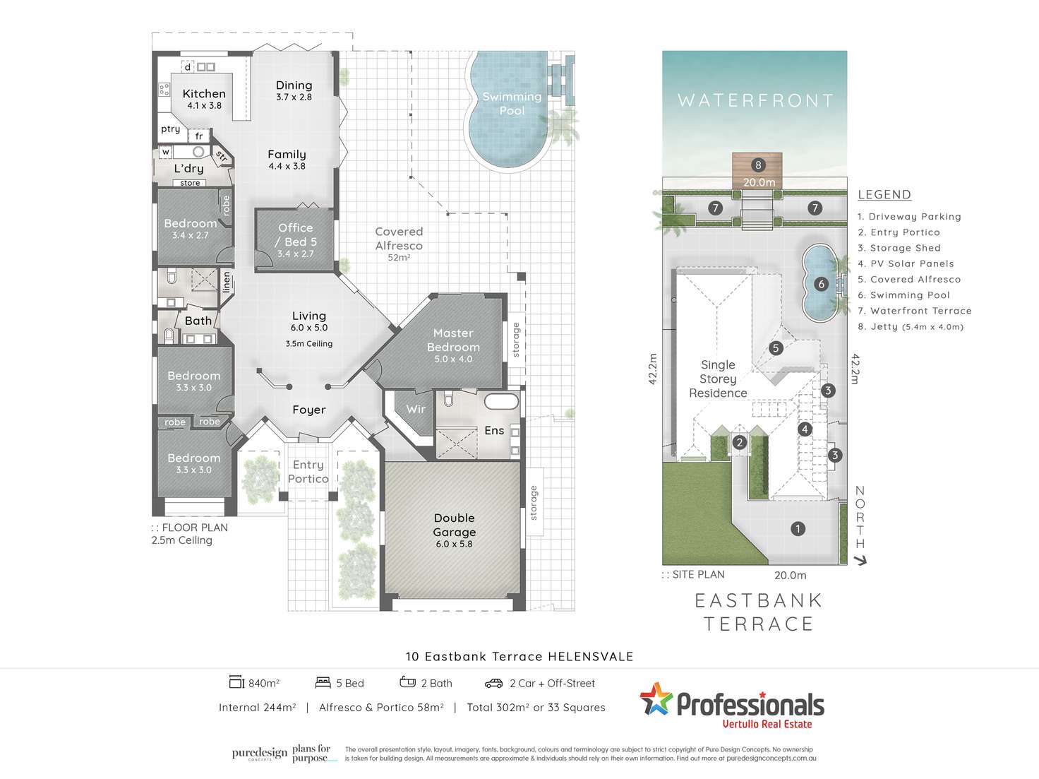 Floorplan of Homely house listing, 10 Eastbank Terrace, Helensvale QLD 4212