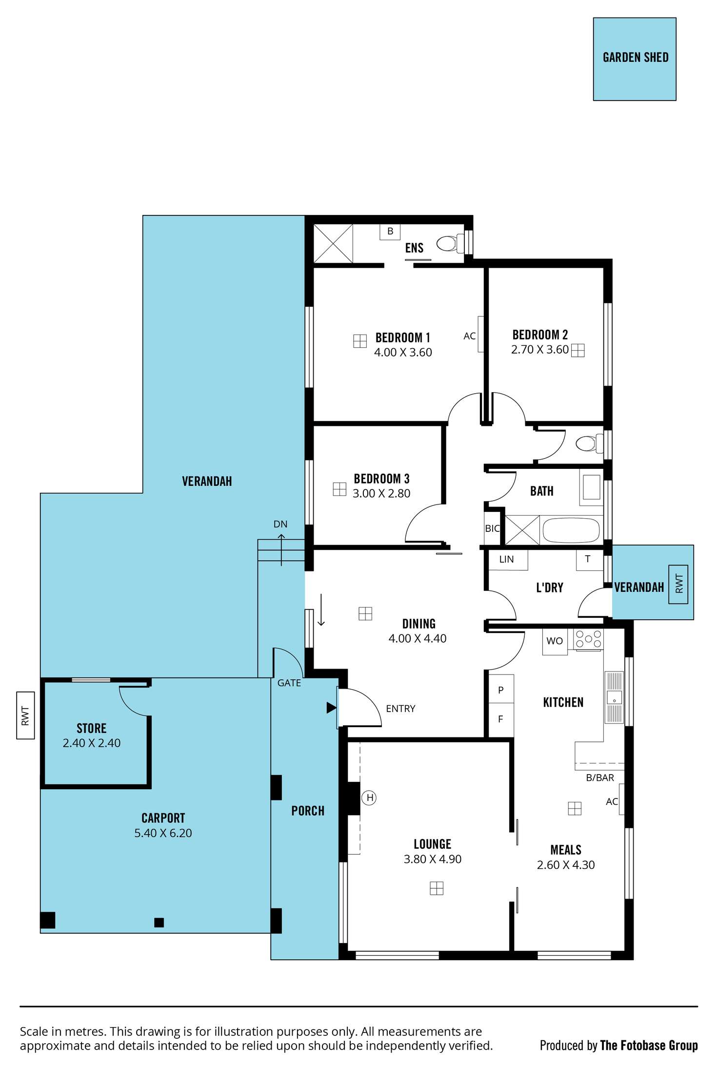 Floorplan of Homely house listing, 20 Brenda Avenue, Morphett Vale SA 5162