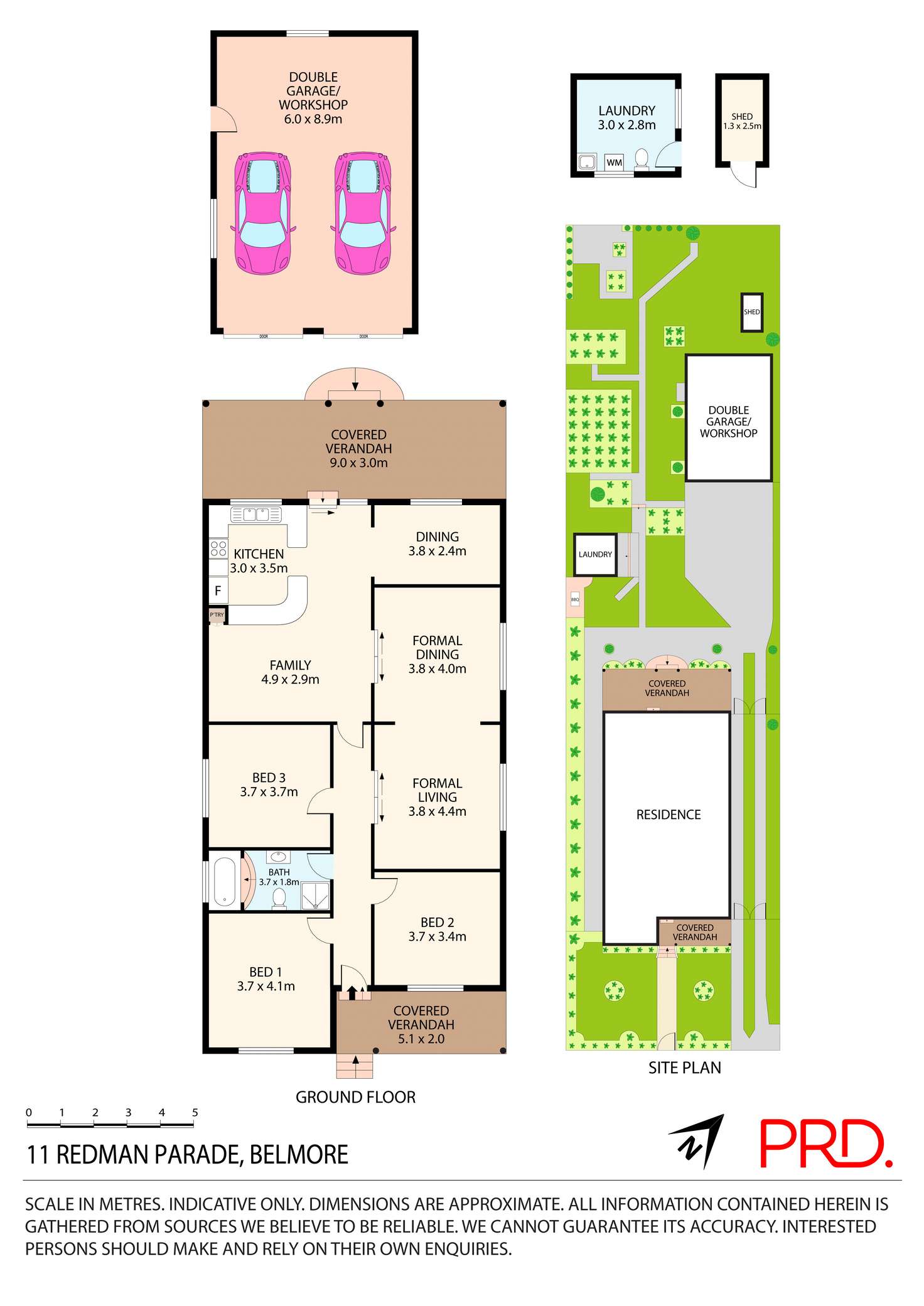 Floorplan of Homely house listing, 11 Redman Parade, Belmore NSW 2192