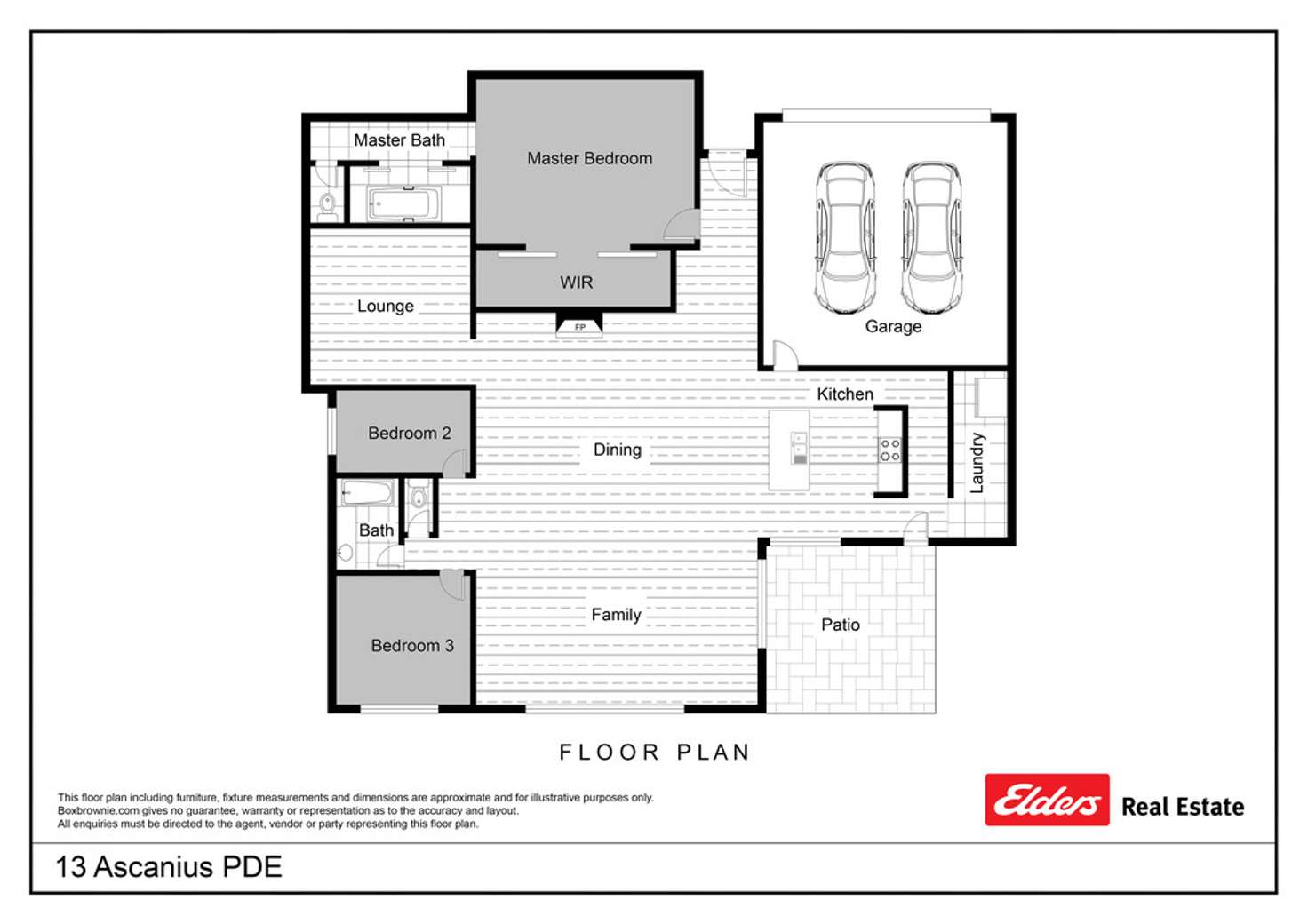 Floorplan of Homely house listing, 13 Ascanius Parade, Bayonet Head WA 6330