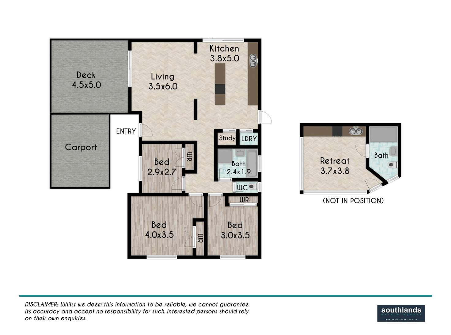 Floorplan of Homely house listing, 29 Gamenya Avenue, South Penrith NSW 2750