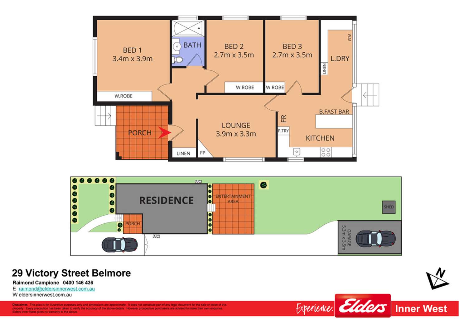 Floorplan of Homely house listing, 29 Victory Street, Belmore NSW 2192
