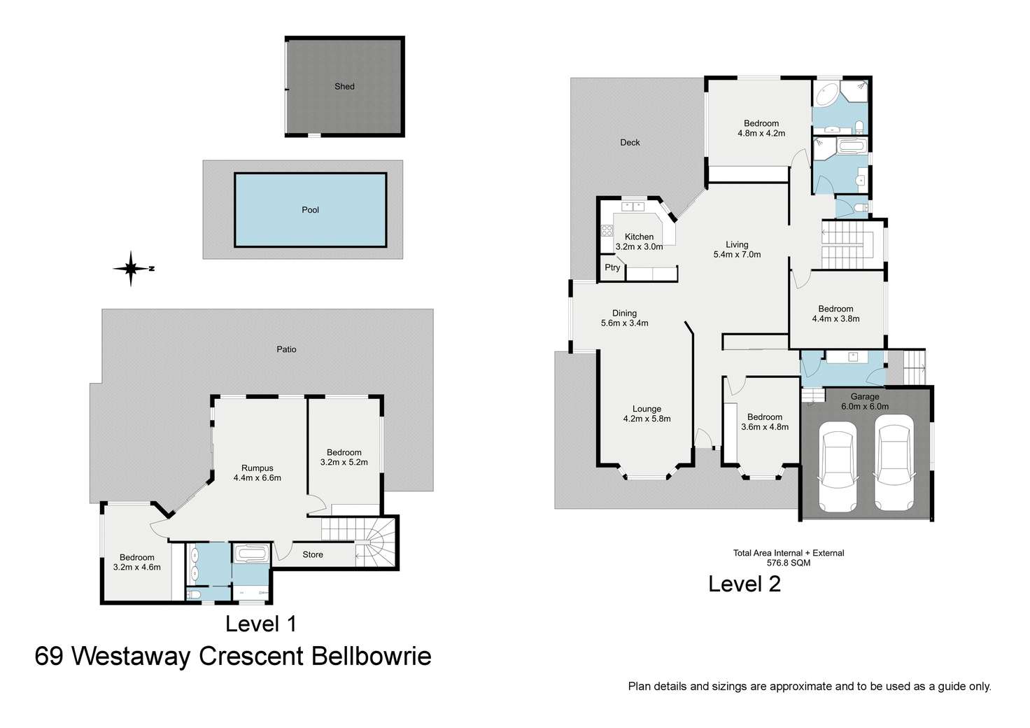 Floorplan of Homely house listing, 69 WESTAWAY CRESCENT, Bellbowrie QLD 4070