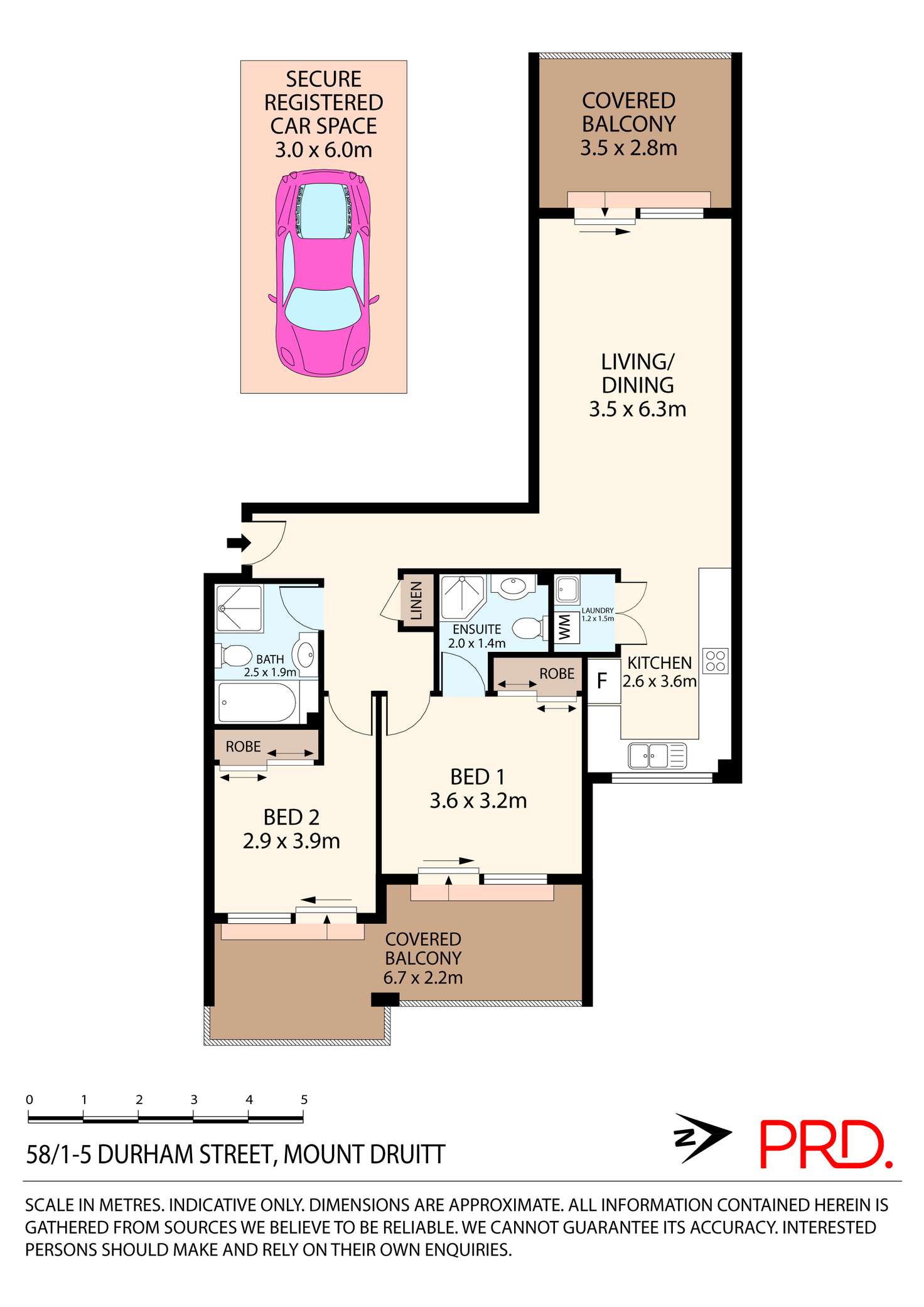 Floorplan of Homely apartment listing, 58/1-5 Durham Street, Mount Druitt NSW 2770