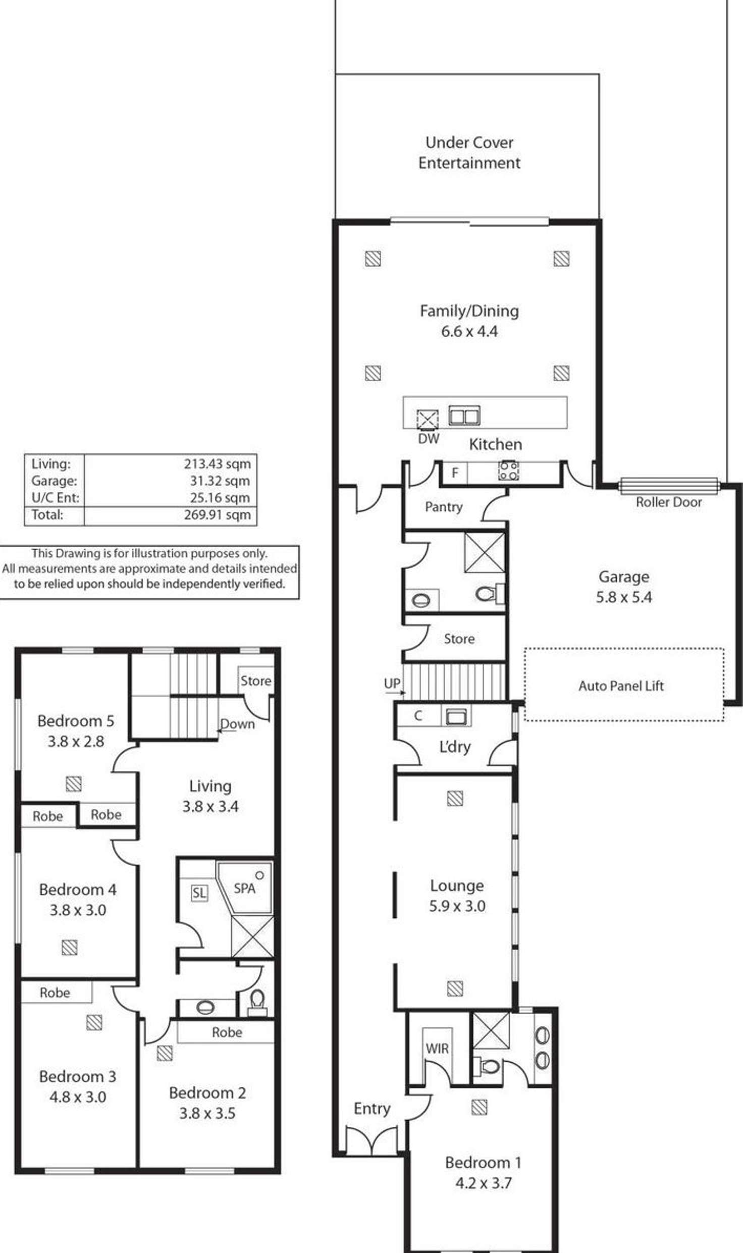 Floorplan of Homely house listing, 2A Newhaven Avenue, Glenelg North SA 5045