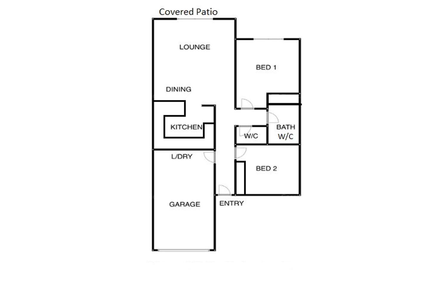 Floorplan of Homely house listing, 13/24 GLENEAGLES AVENUE, Cornubia QLD 4130