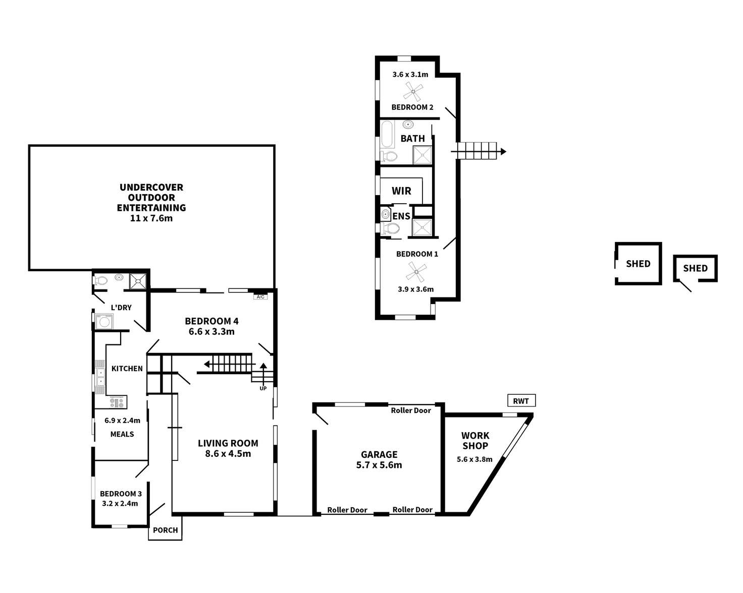 Floorplan of Homely house listing, 11 Mariners Crescent, West Lakes SA 5021