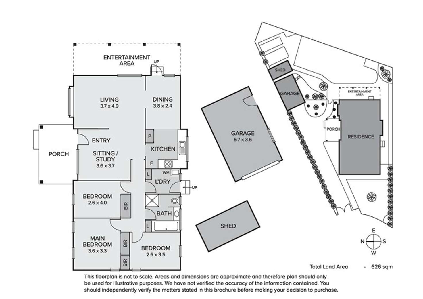 Floorplan of Homely house listing, 10 Daniel Court, Mentone VIC 3194