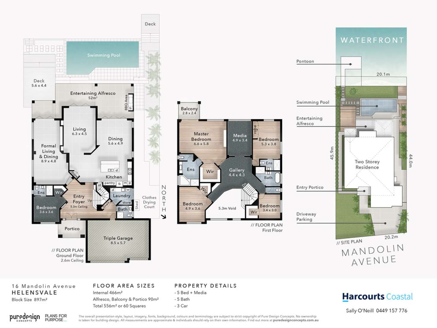 Floorplan of Homely house listing, 16 Mandolin Avenue, Helensvale QLD 4212