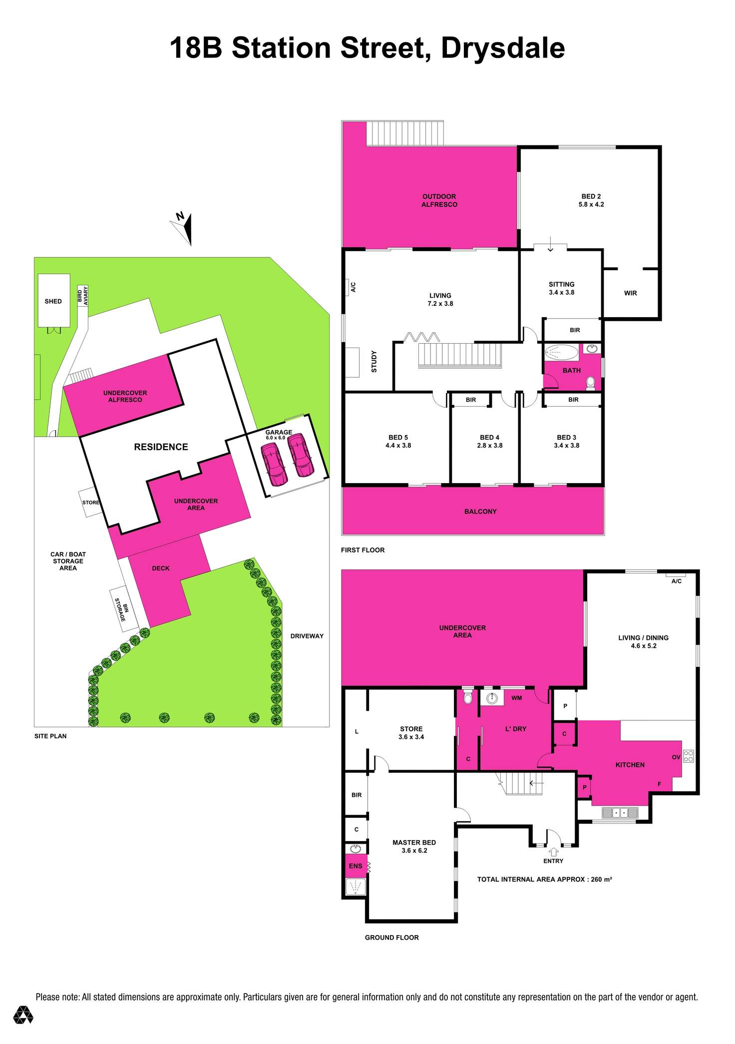 Floorplan of Homely house listing, 18B Station Street, Drysdale VIC 3222