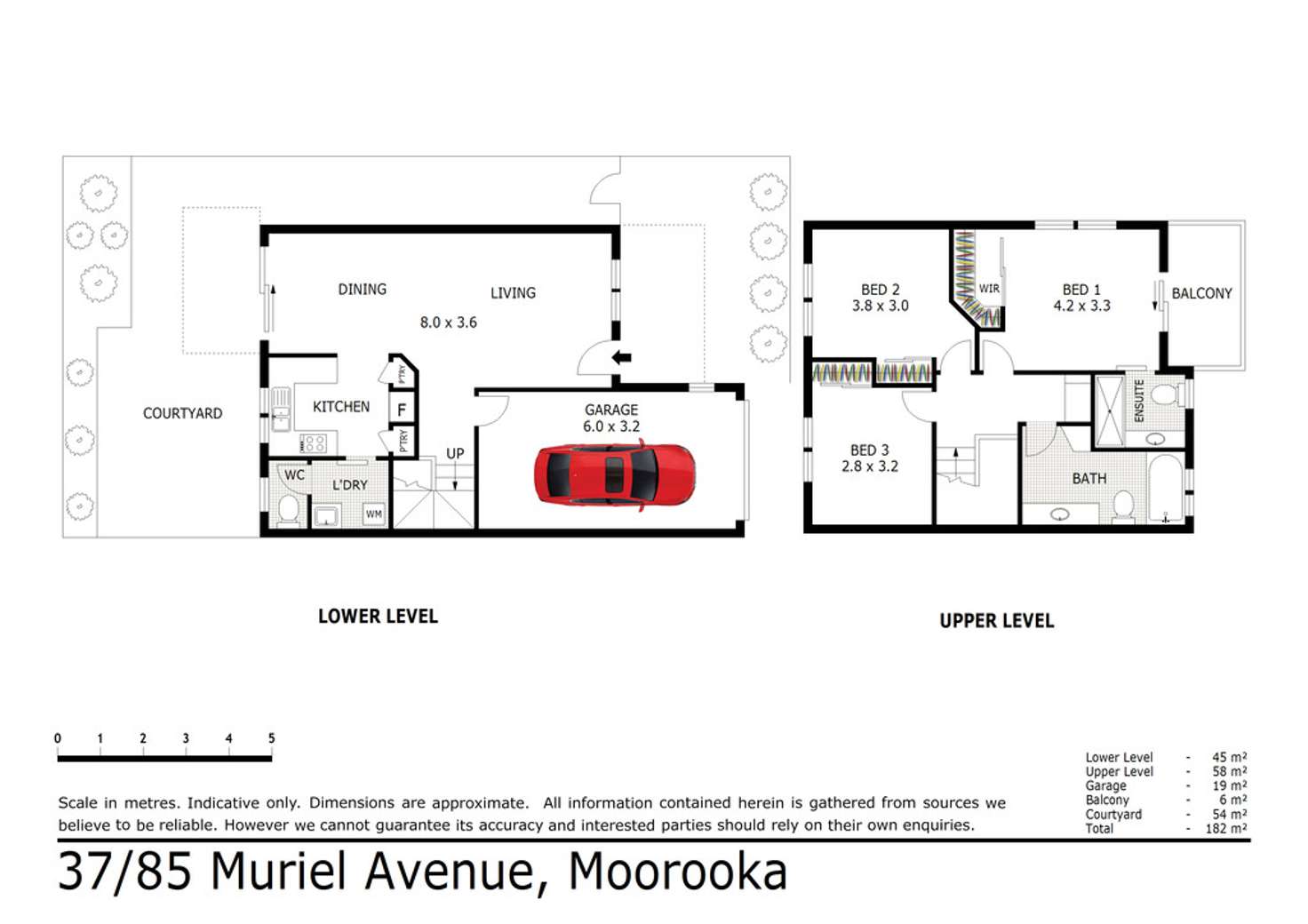 Floorplan of Homely townhouse listing, 37/85 Muriel Avenue, Moorooka QLD 4105