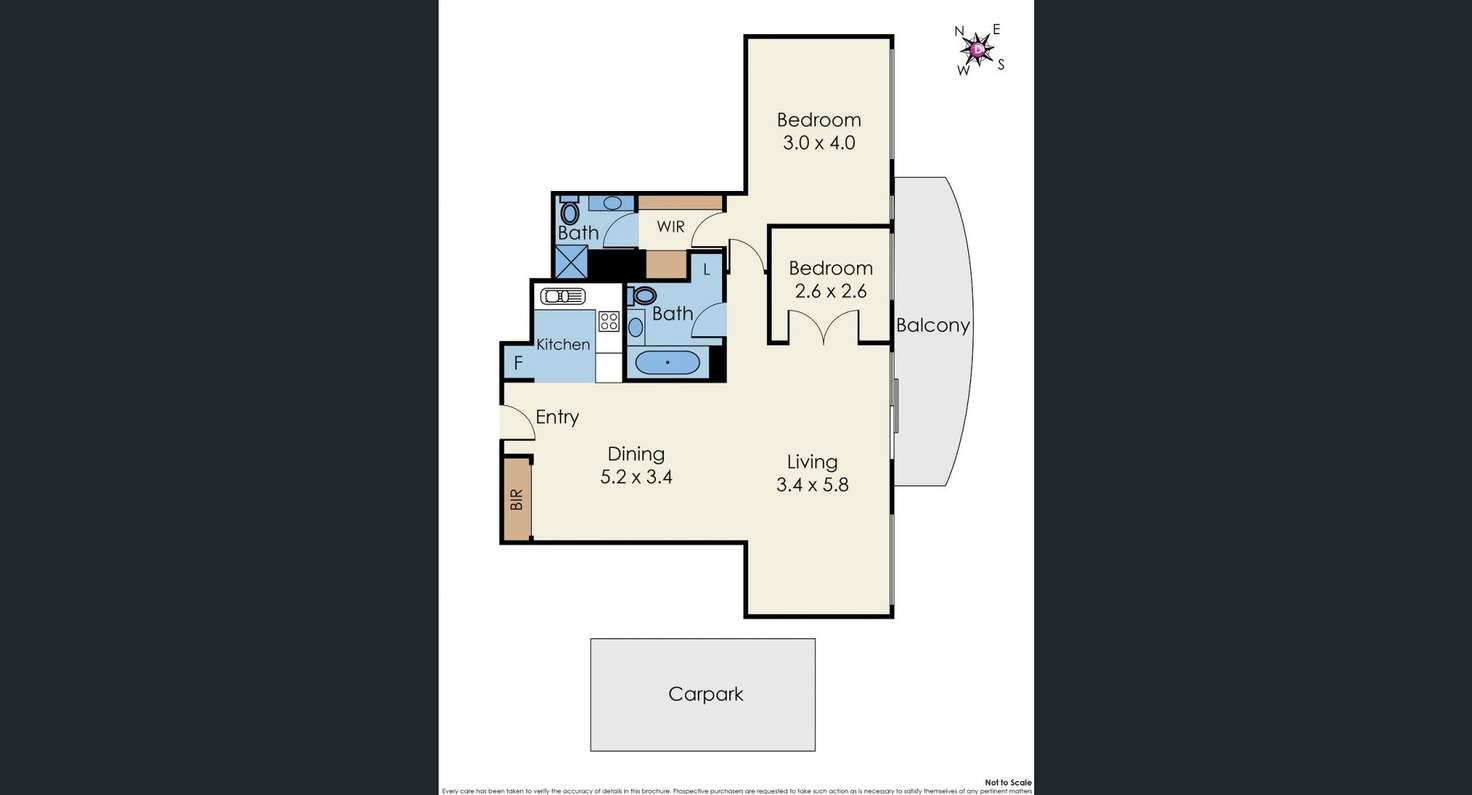 Floorplan of Homely house listing, 1806/265 Exhibition Street, Melbourne VIC 3000