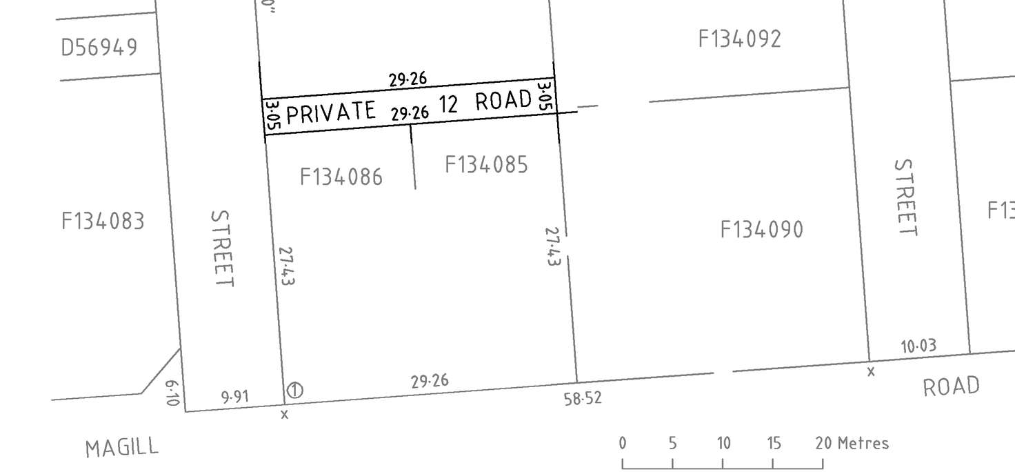 Floorplan of Homely residentialLand listing, Lot 12 Ballantyne Street, Magill SA 5072