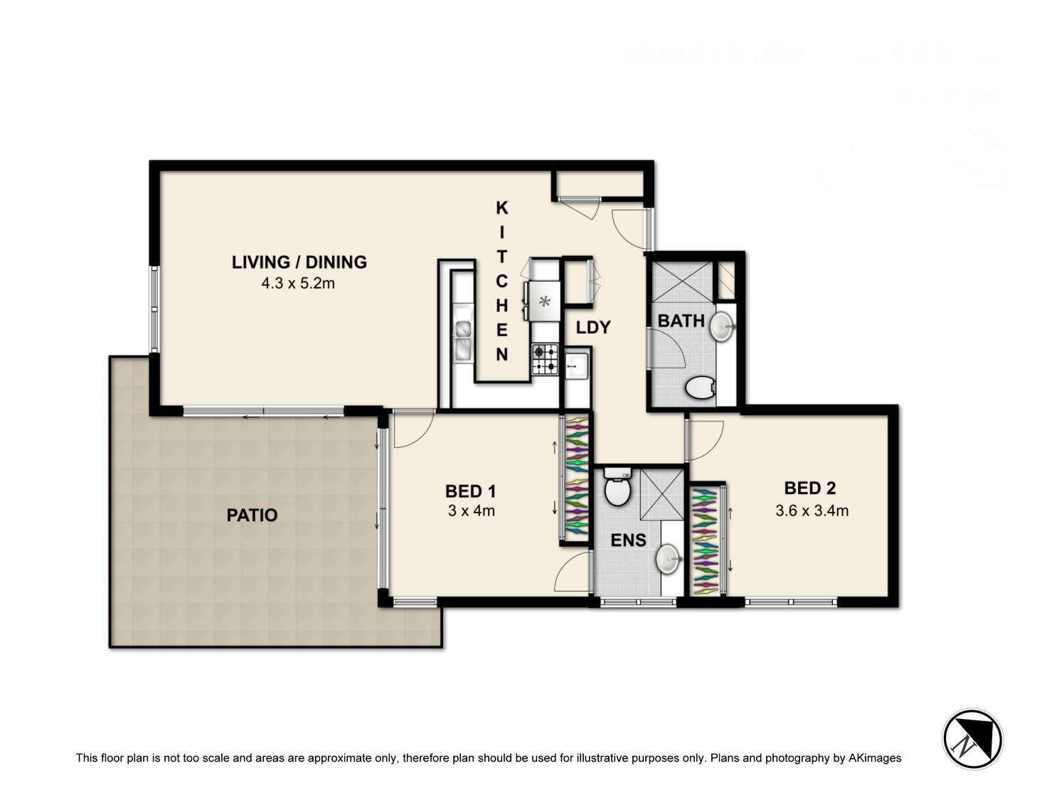 Floorplan of Homely apartment listing, 1103/151 George Street, Brisbane City QLD 4000