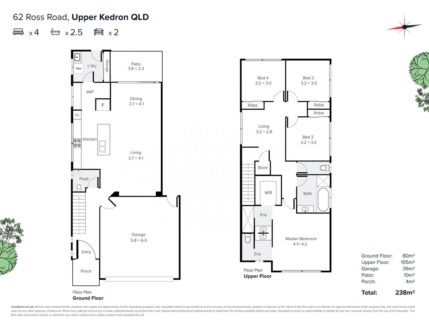 Floorplan of Homely house listing, 62 Ross Road, Upper Kedron QLD 4055