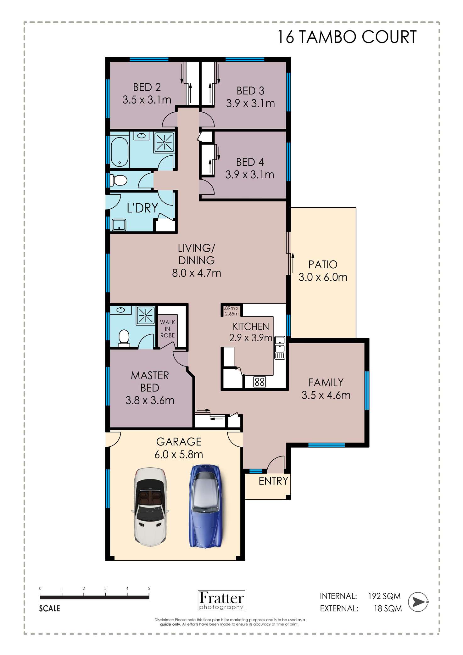 Floorplan of Homely house listing, 16 Tambo Court, Mount Louisa QLD 4814