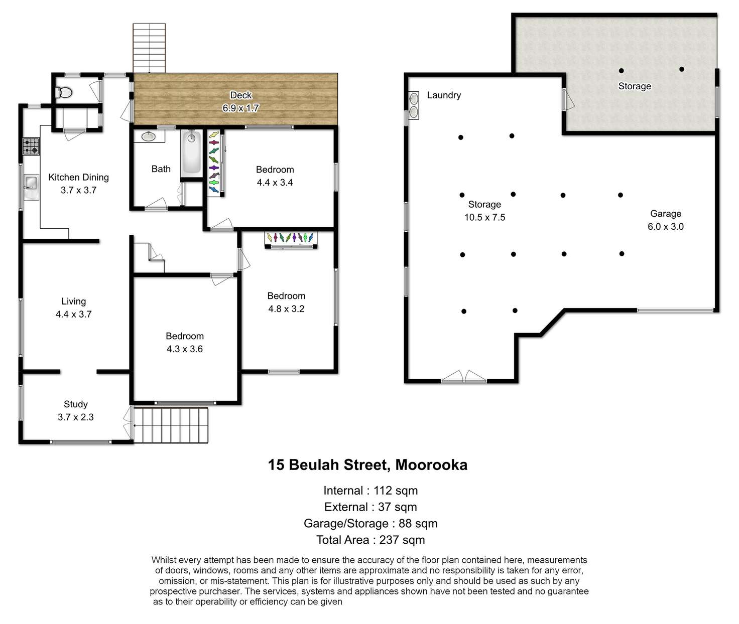 Floorplan of Homely house listing, 15 Beulah Street, Moorooka QLD 4105