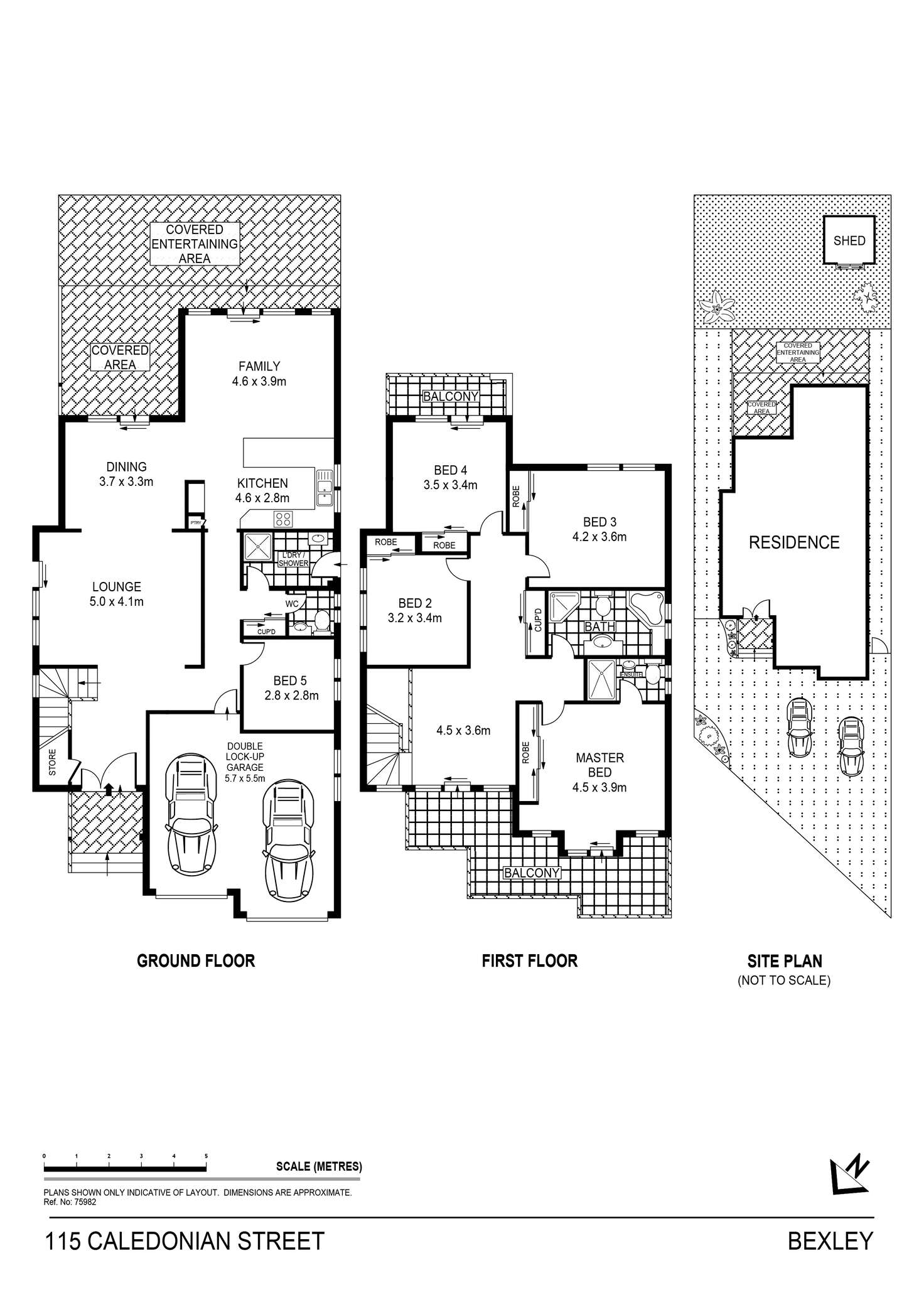Floorplan of Homely house listing, 115 Caledonian Street, Bexley NSW 2207