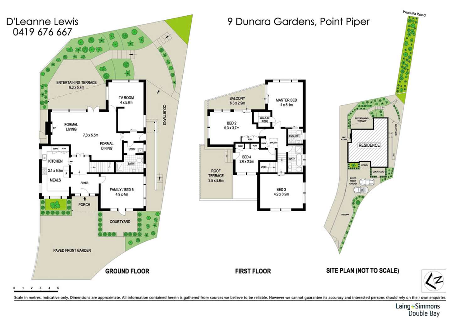 Floorplan of Homely house listing, 9 Dunara Gardens, Point Piper NSW 2027