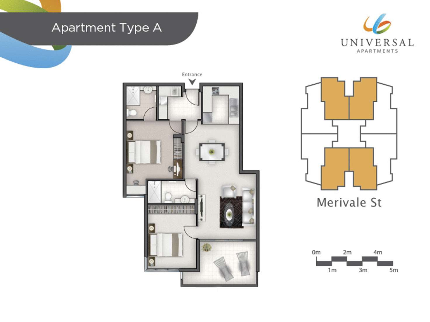 Floorplan of Homely unit listing, 39/128 Merivale Street, South Brisbane QLD 4101