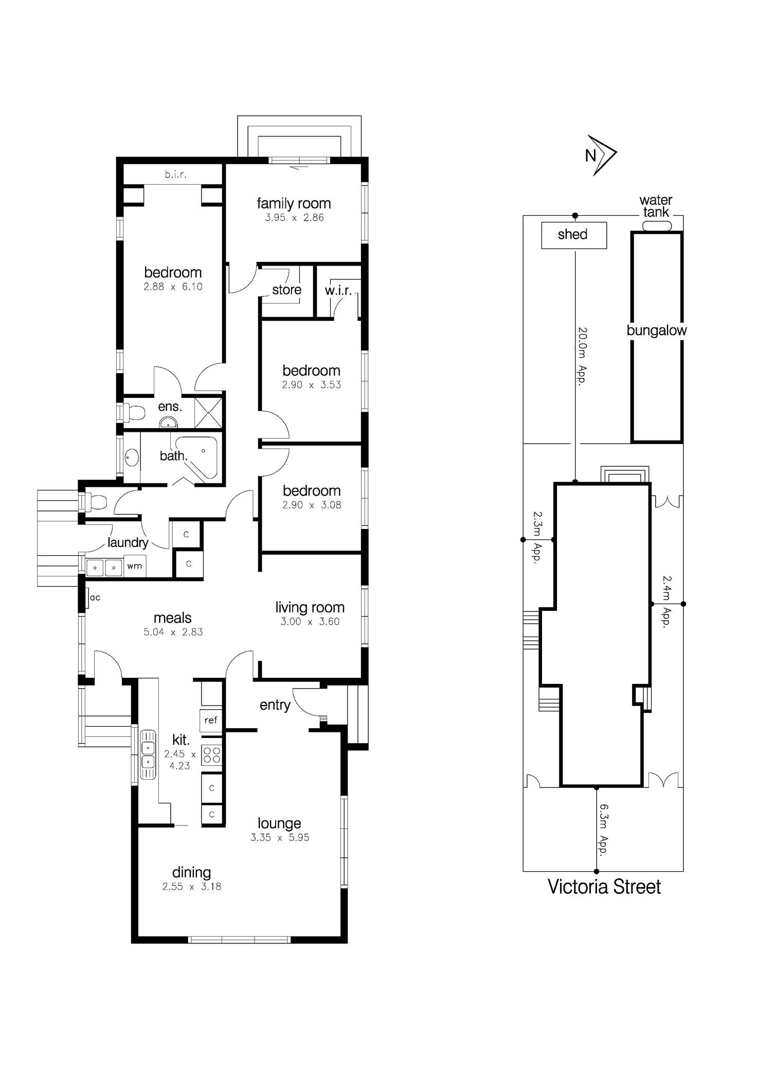 Floorplan of Homely house listing, 88 Victoria Street, Altona Meadows VIC 3028