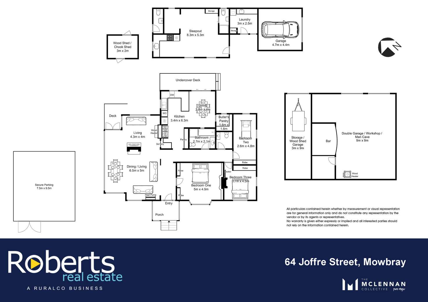 Floorplan of Homely house listing, 64 Joffre Street, Mowbray TAS 7248