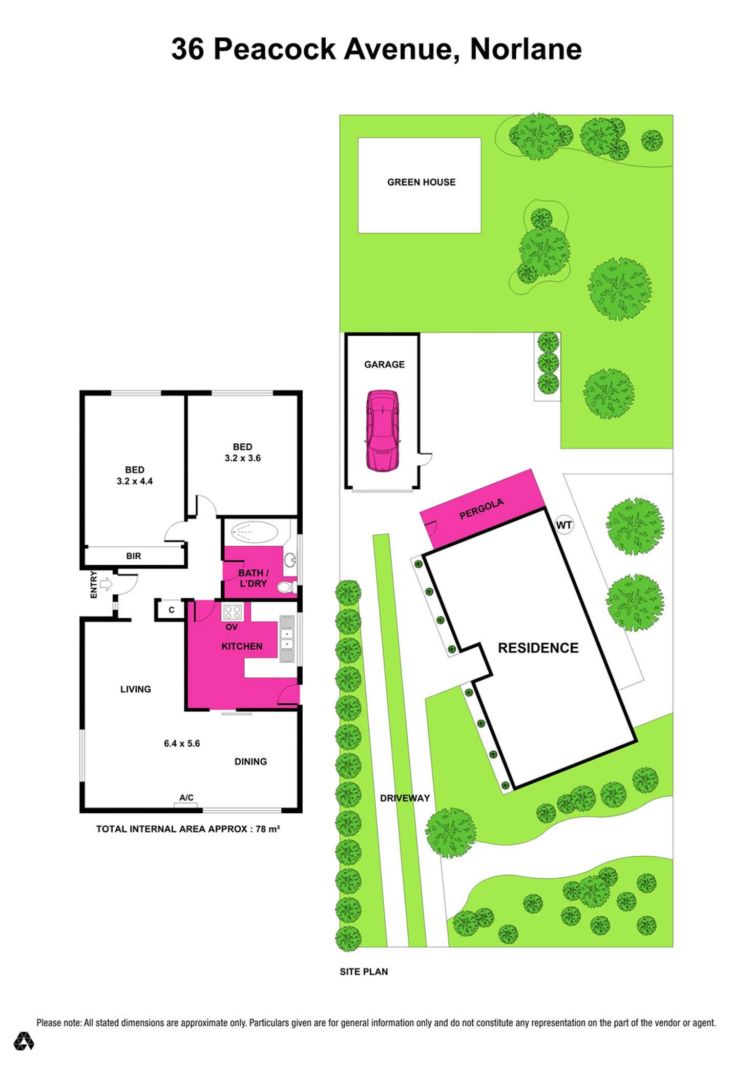 Floorplan of Homely house listing, 36 Peacock Avenue, Norlane VIC 3214