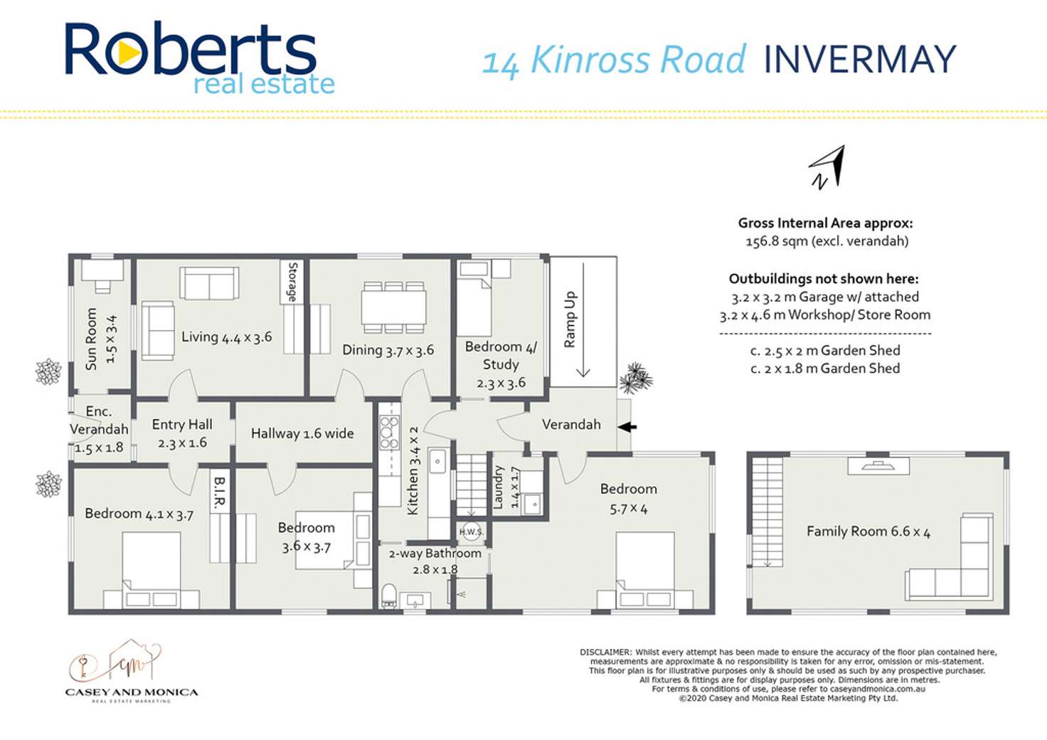 Floorplan of Homely house listing, 14 Kinross Road, Invermay TAS 7248