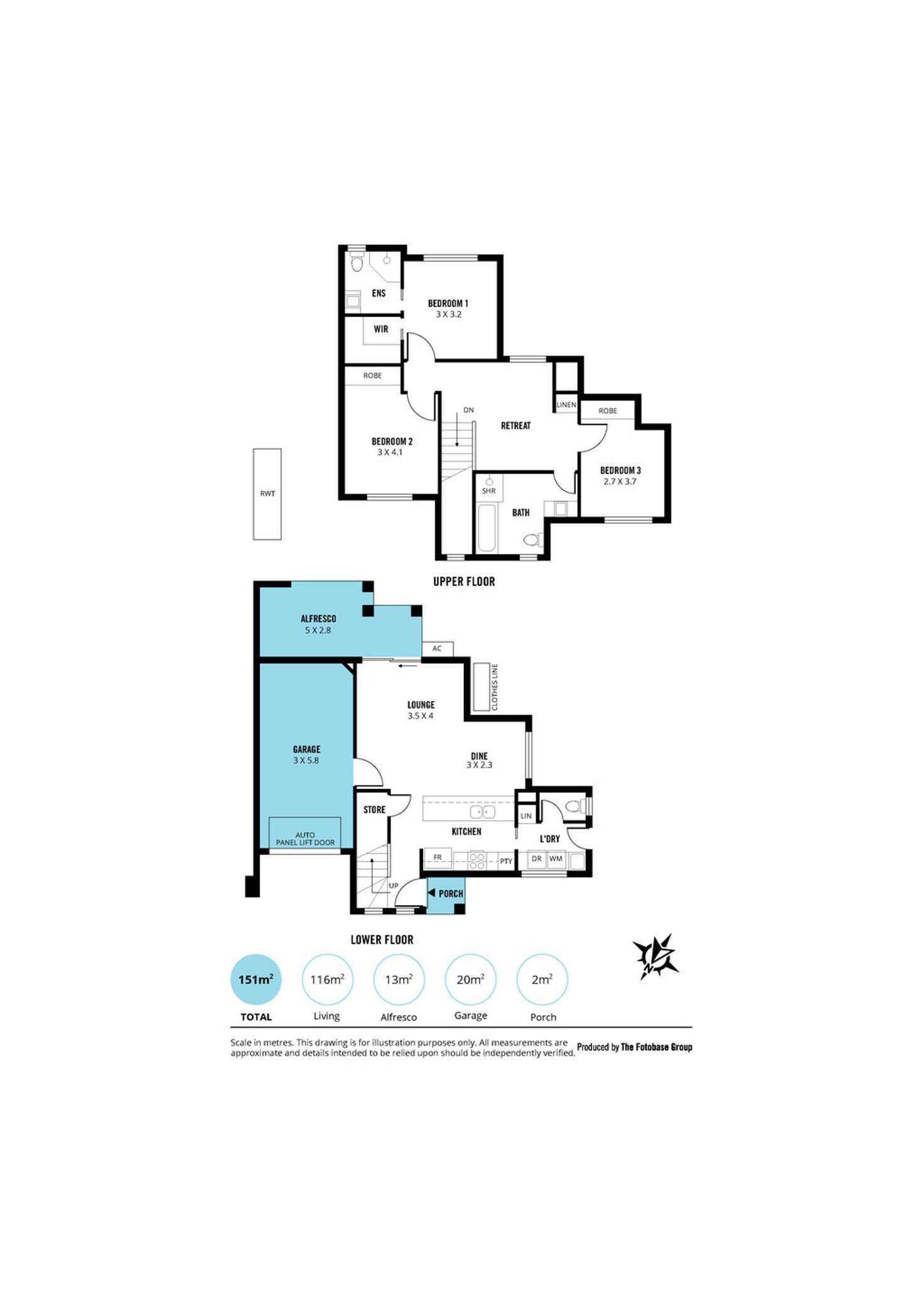 Floorplan of Homely house listing, 44 James Street, Plympton SA 5038