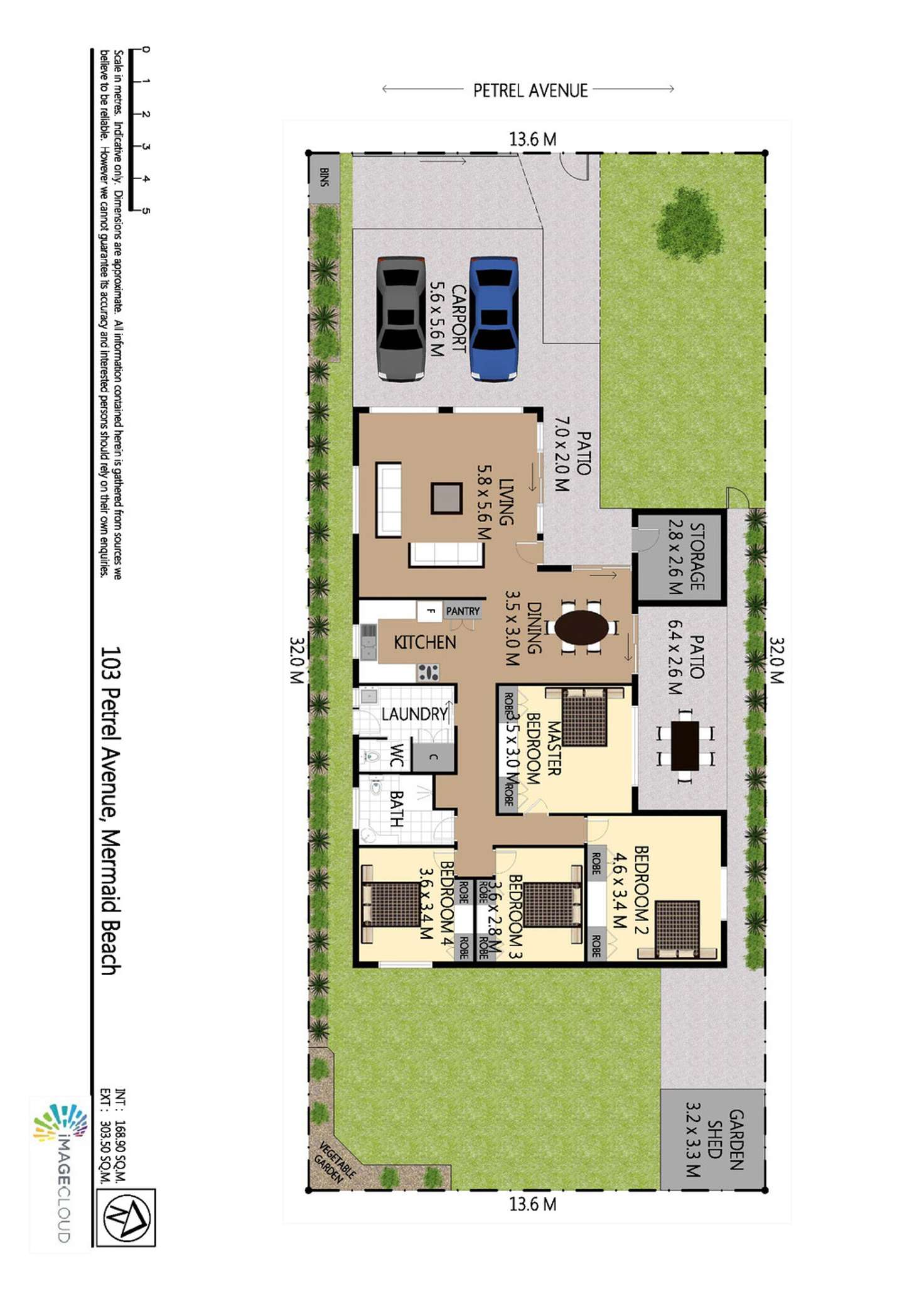 Floorplan of Homely house listing, 103 Petrel Avenue, Mermaid Beach QLD 4218