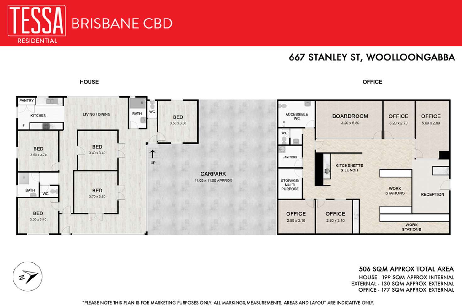 Floorplan of Homely house listing, 667 Stanley Street, Woolloongabba QLD 4102