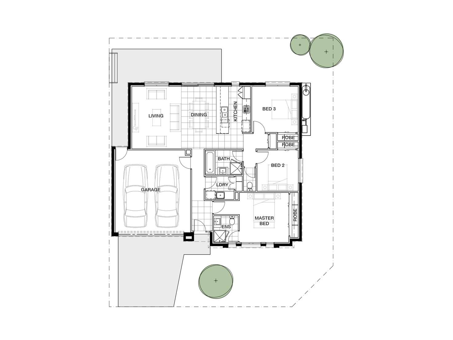 Floorplan of Homely house listing, Lot 141/2 Opal Street, Alfredton VIC 3350