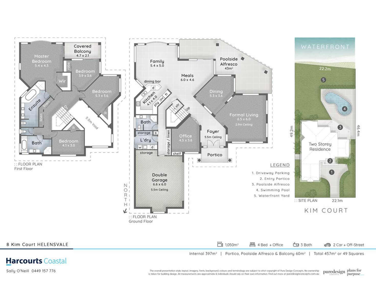 Floorplan of Homely house listing, 8 Kim Court, Helensvale QLD 4212