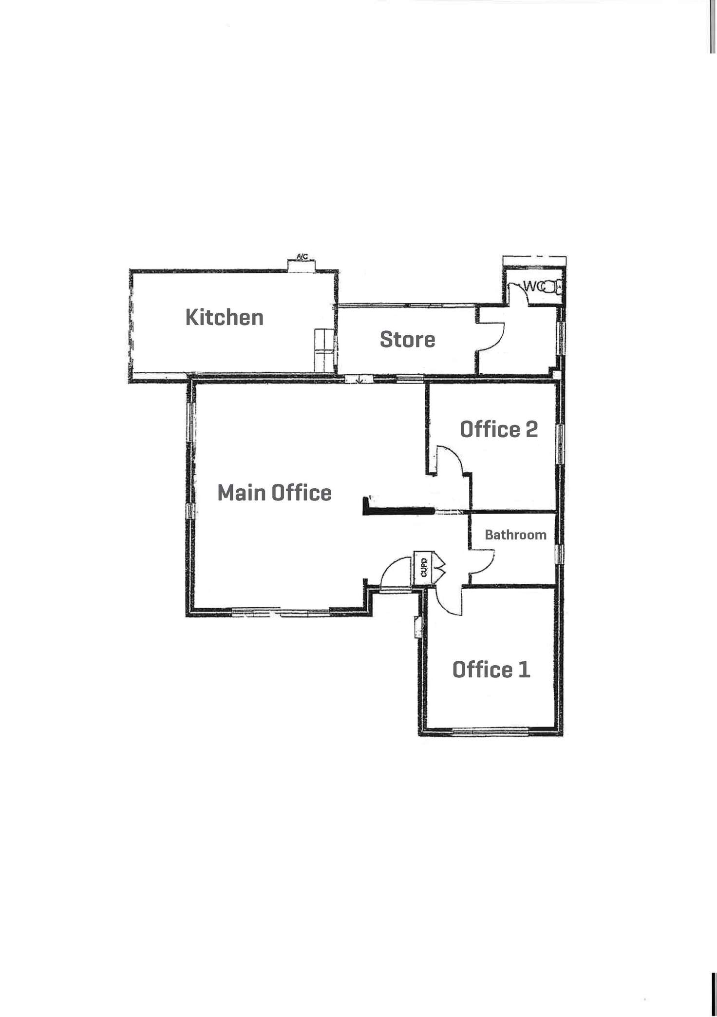 Floorplan of Homely house listing, 557 Canning Highway, Alfred Cove WA 6154