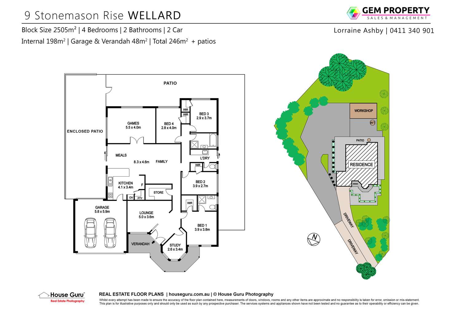 Floorplan of Homely house listing, 9 Stonemason Rise, Wellard WA 6170