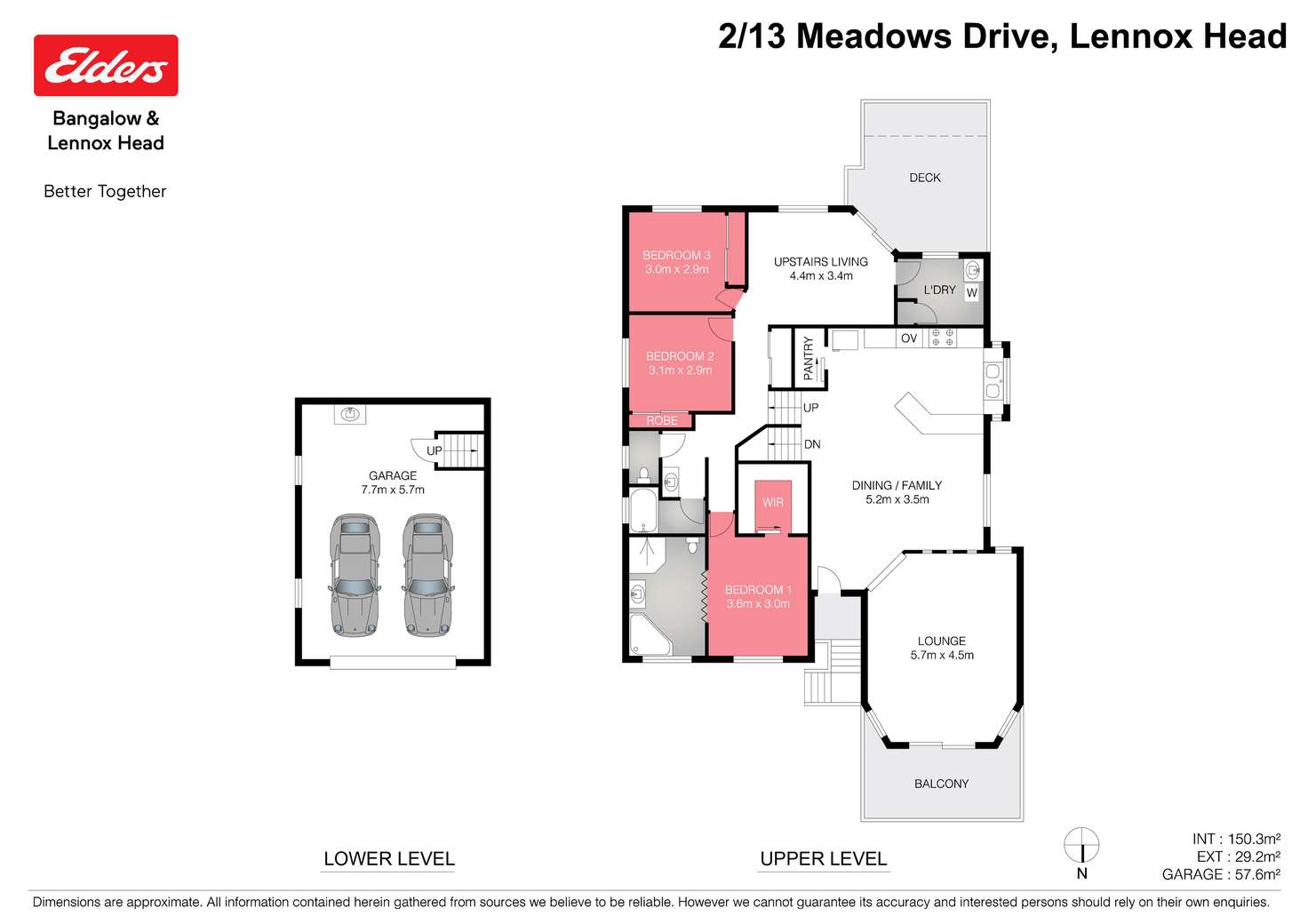 Floorplan of Homely house listing, 2/13 Meadows Drive, Lennox Head NSW 2478