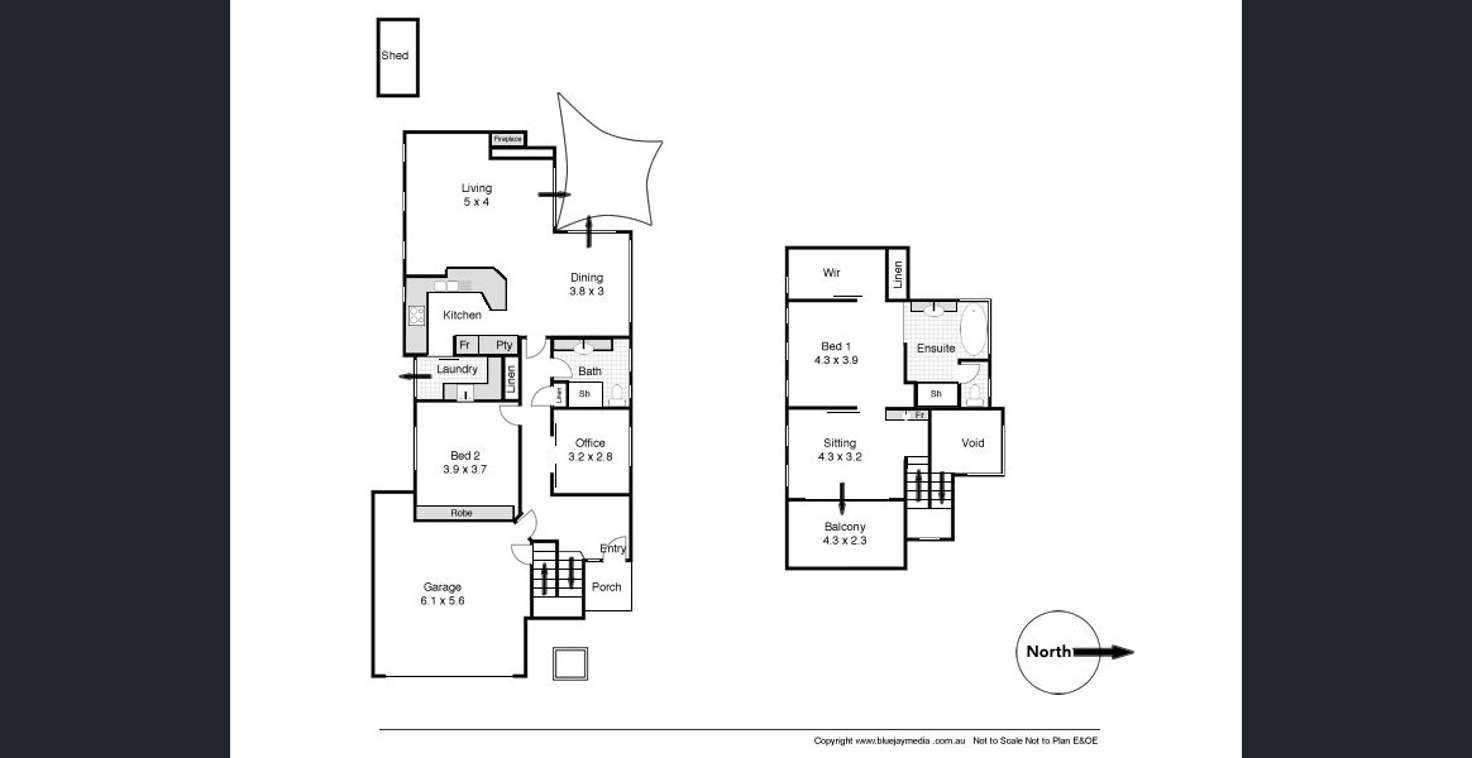 Floorplan of Homely house listing, 18 Glanville Street, Mosman Park WA 6012