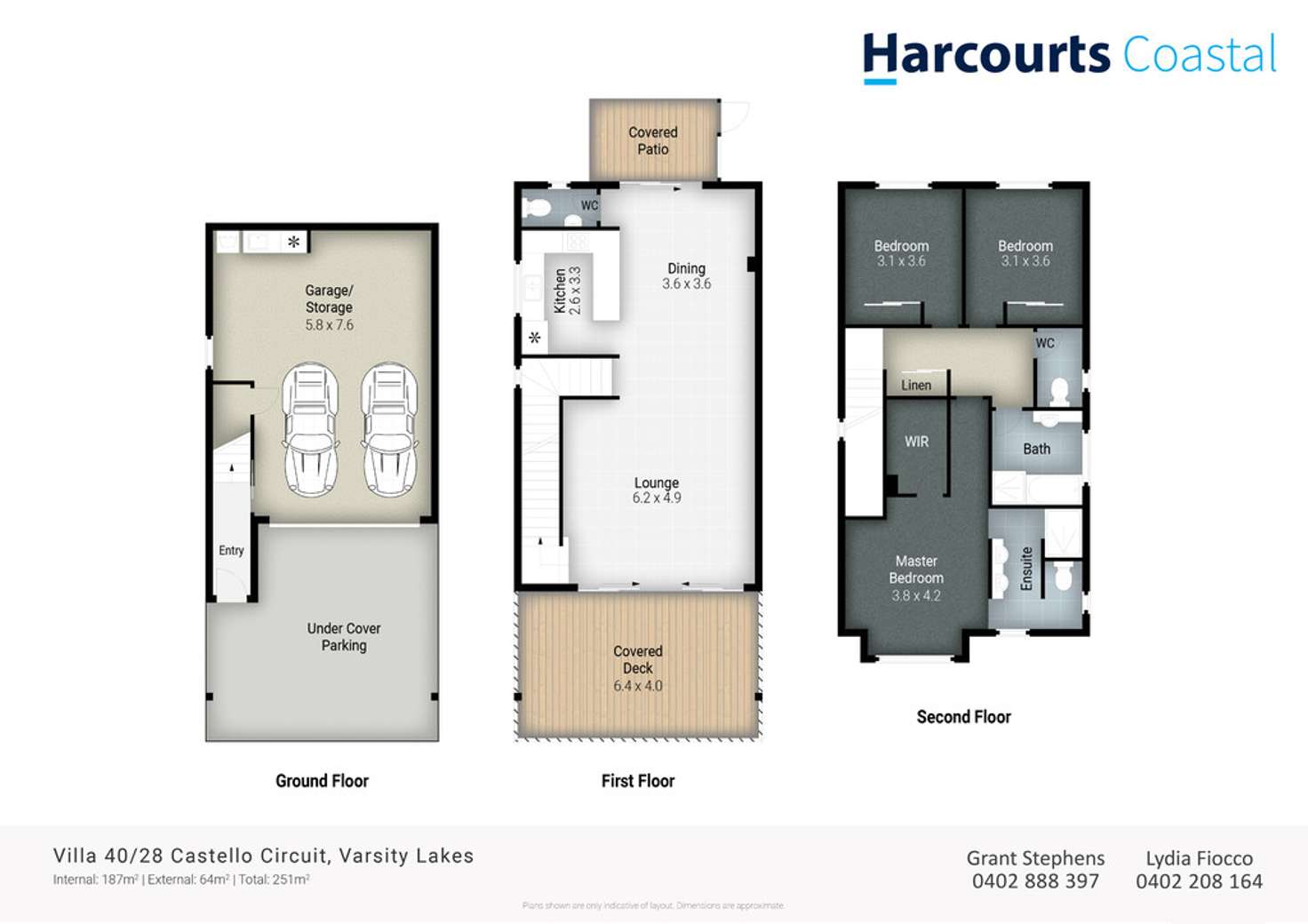Floorplan of Homely house listing, 40/28 Castello Circuit, Varsity Lakes QLD 4227