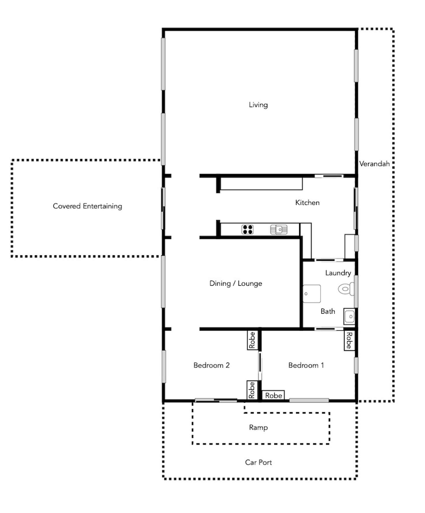 Floorplan of Homely house listing, 31 McLellan Street, Ararat VIC 3377