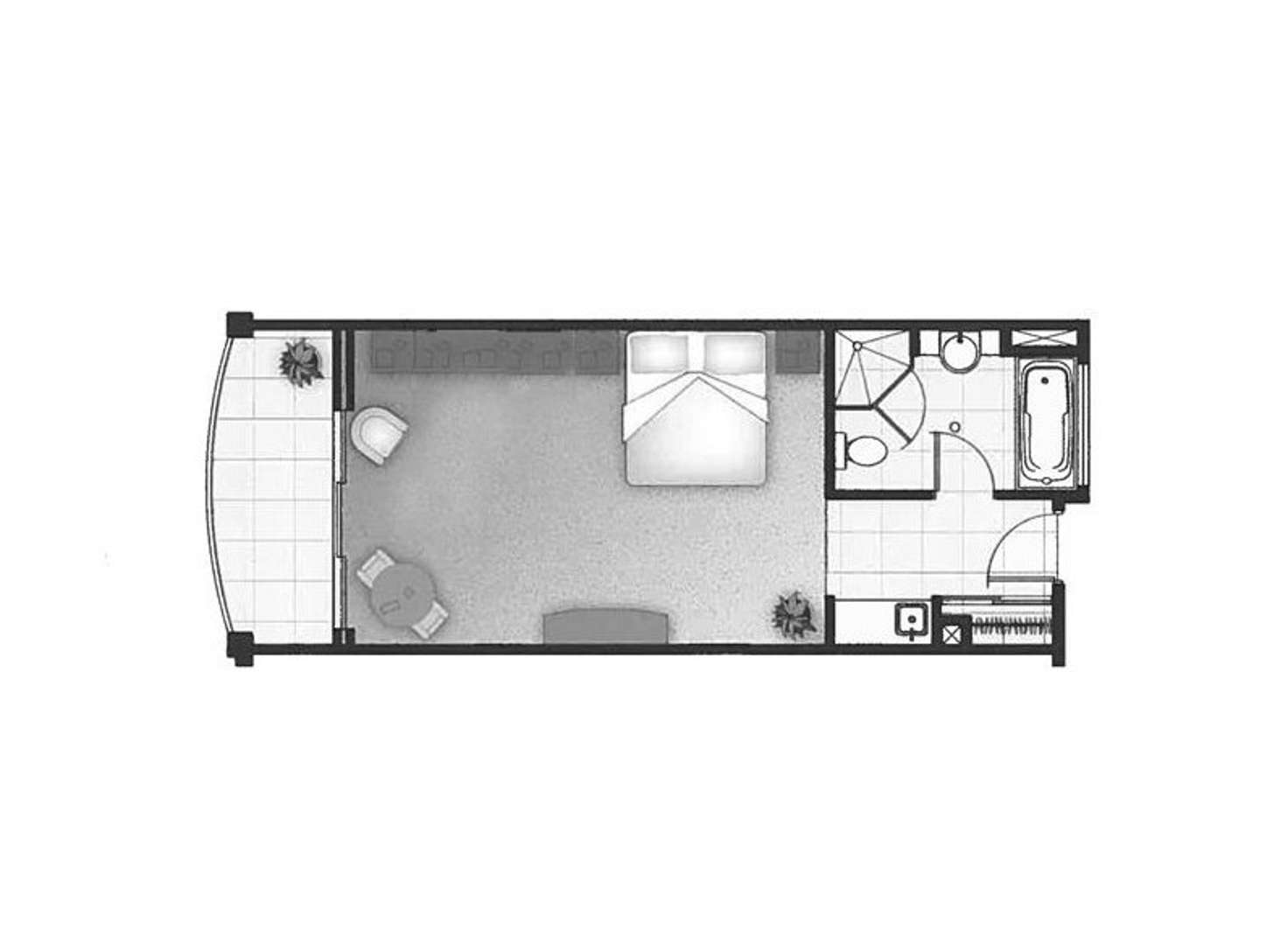 Floorplan of Homely apartment listing, 2018/56 John Lund Drive, Hope Island QLD 4212