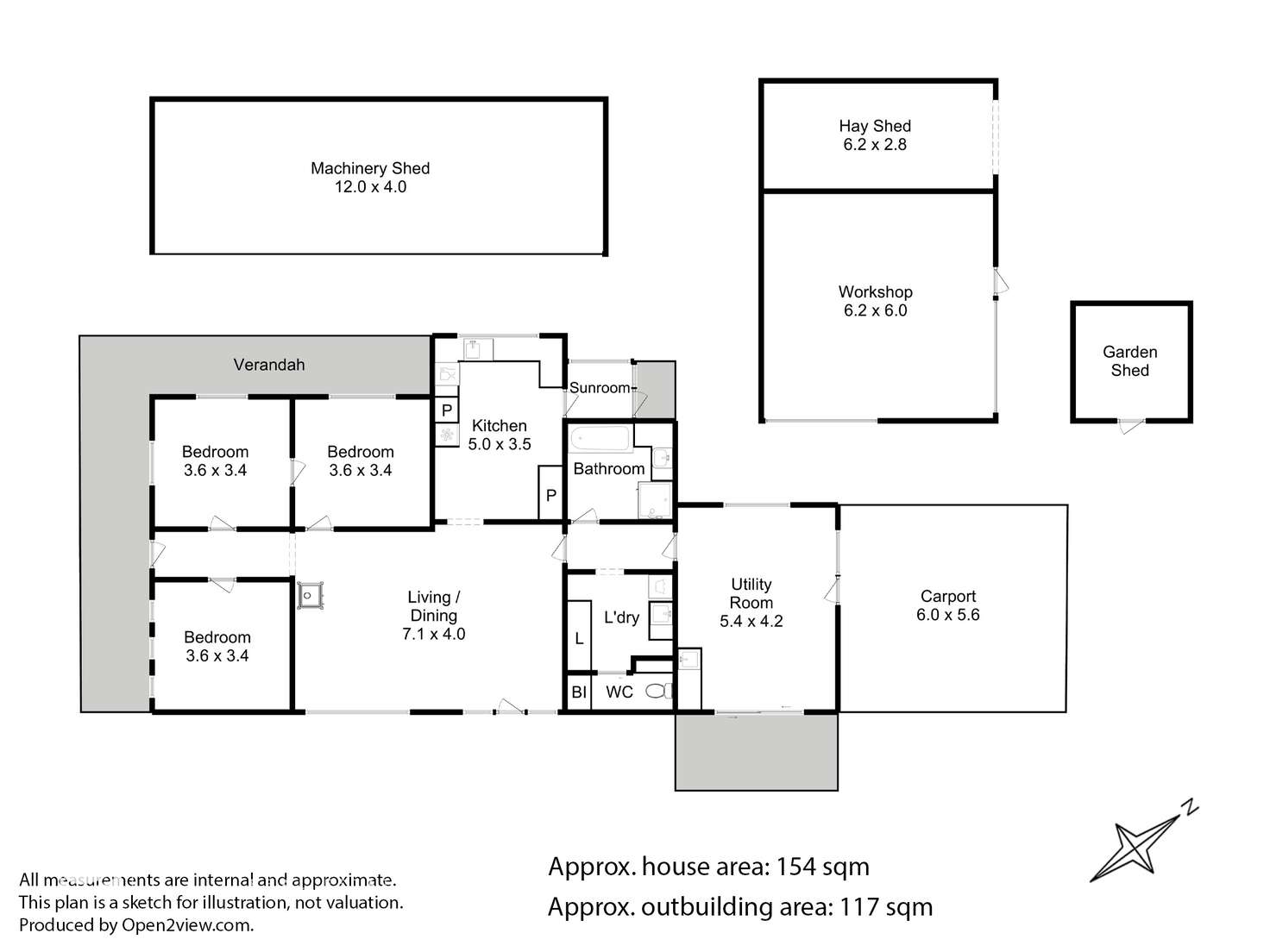 Floorplan of Homely house listing, 2 Archers Road, Franklin TAS 7113