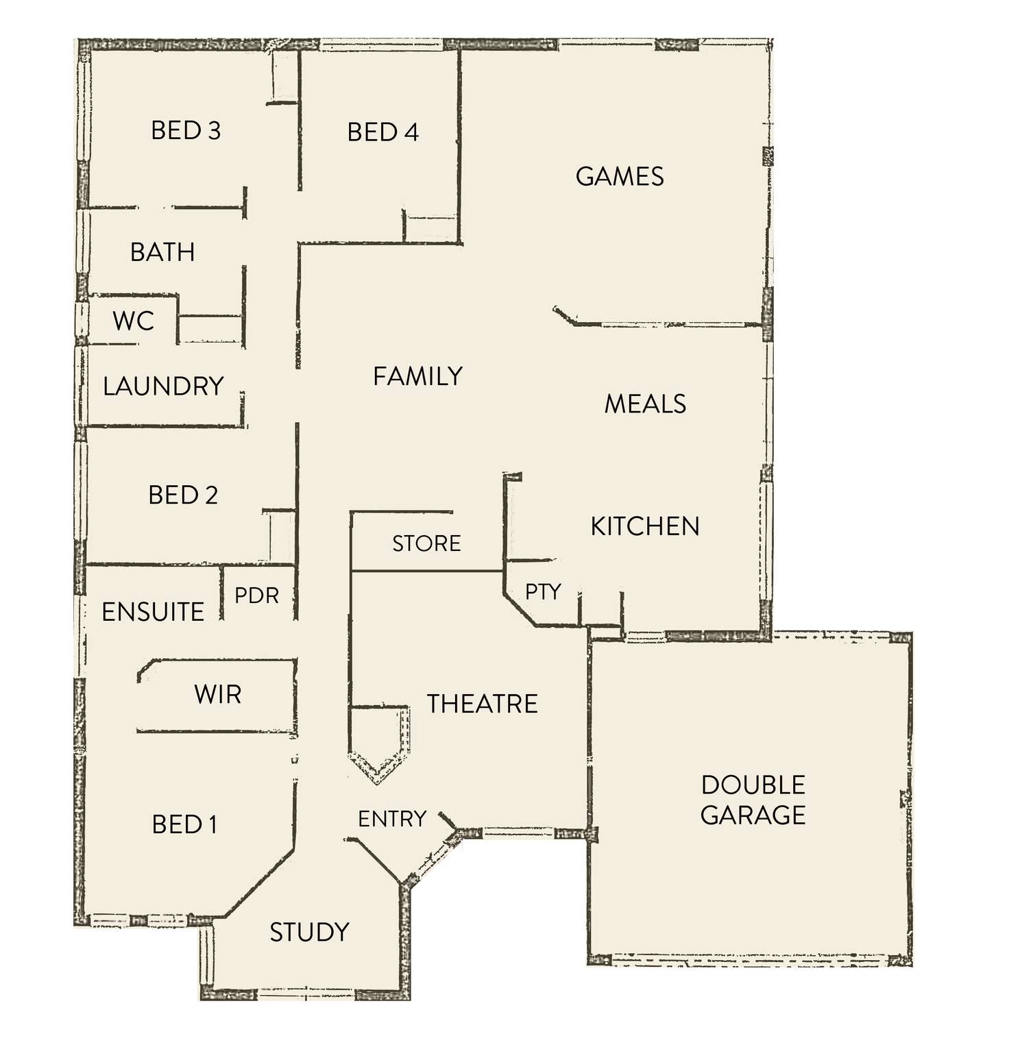 Floorplan of Homely house listing, 11 Dillington Mews, Erskine WA 6210