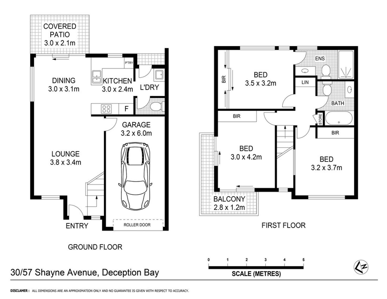 Floorplan of Homely townhouse listing, 30/57 Shayne Avenue, Deception Bay QLD 4508