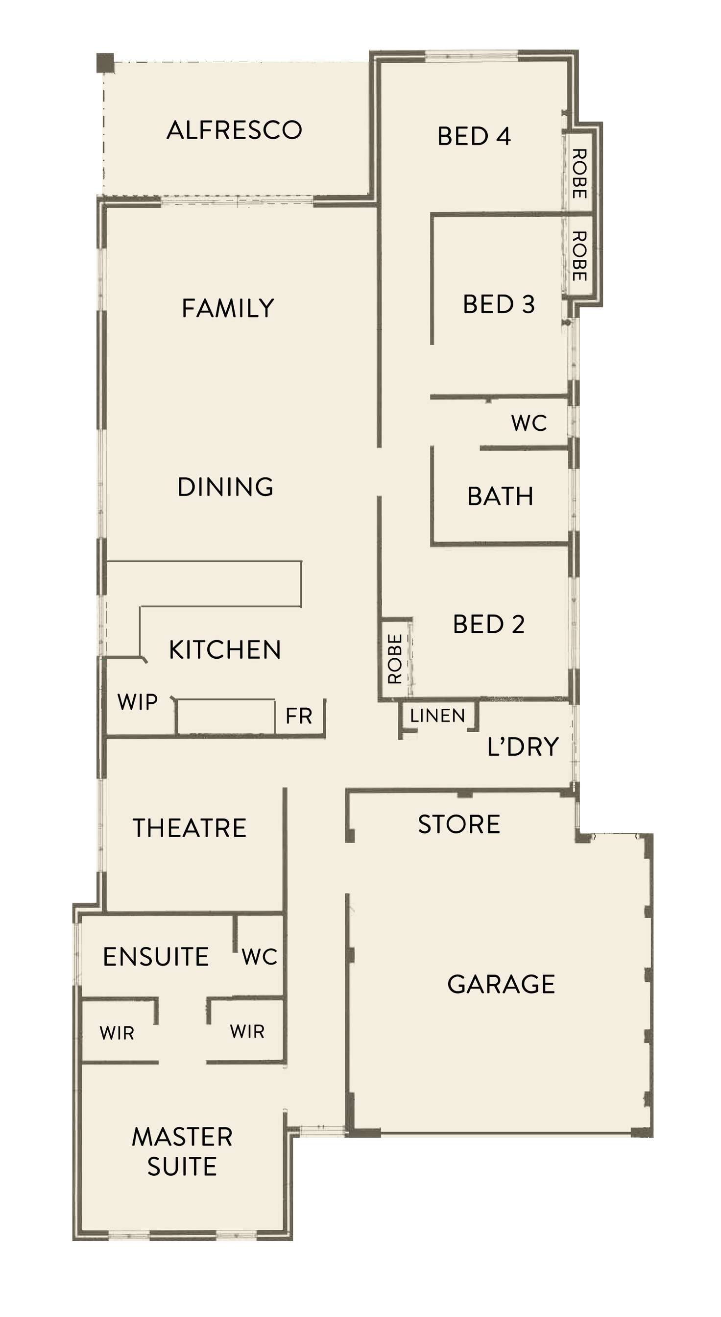 Floorplan of Homely house listing, 53 Shoveler Crescent, Erskine WA 6210