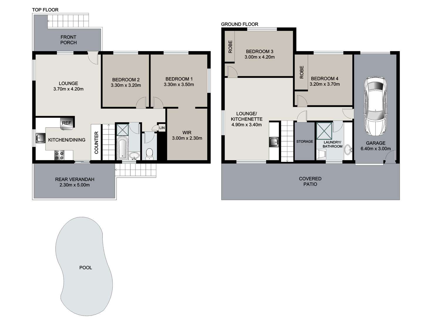 Floorplan of Homely house listing, 18 Bay Breeze Avenue, Thornlands QLD 4164